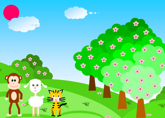 儿童英语歌曲故事提高孩子认知能力